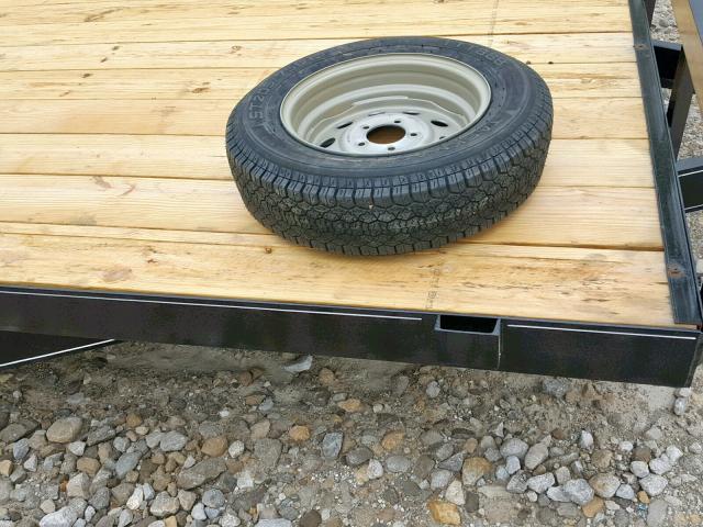 4RDT61X18J1227185 - 2018 UTILITY TRAILER BLACK photo 8