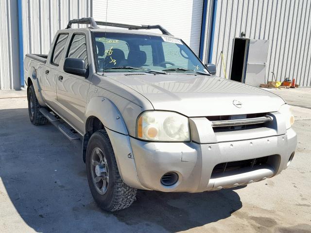 1N6ED29X24C442480 - 2004 NISSAN FRONTIER C GRAY photo 1