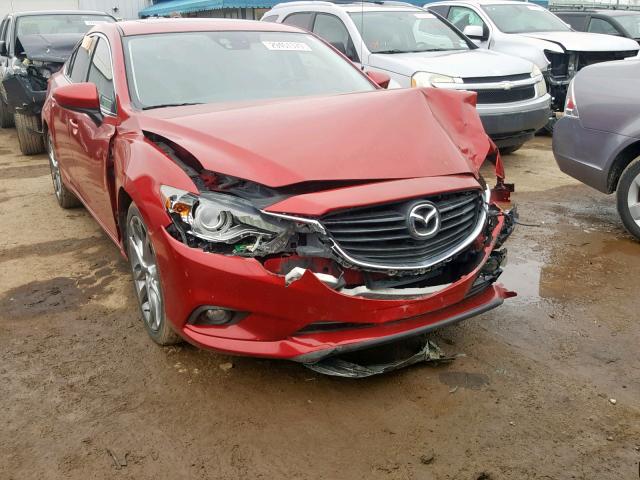 JM1GJ1W65E1127311 - 2014 MAZDA 6 GRAND TO RED photo 1