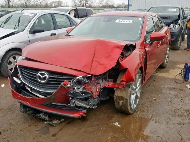 JM1GJ1W65E1127311 - 2014 MAZDA 6 GRAND TO RED photo 2