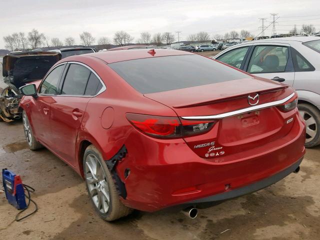 JM1GJ1W65E1127311 - 2014 MAZDA 6 GRAND TO RED photo 3