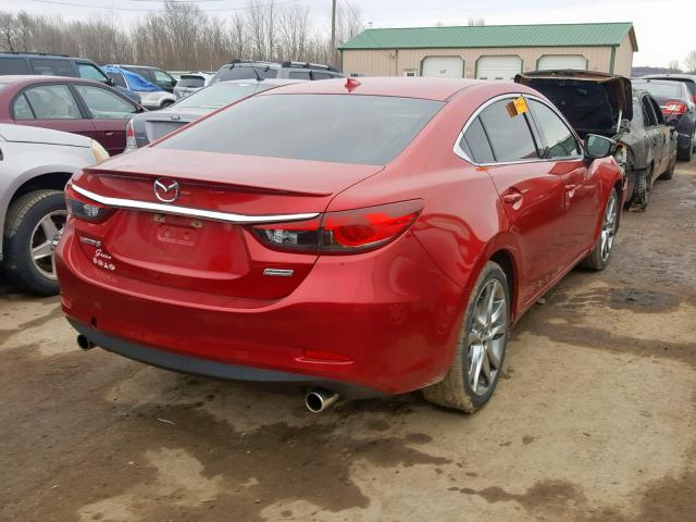 JM1GJ1W65E1127311 - 2014 MAZDA 6 GRAND TO RED photo 4