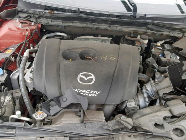 JM1GJ1W65E1127311 - 2014 MAZDA 6 GRAND TO RED photo 7