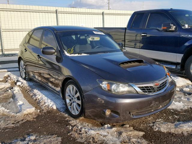 JF1GH756X8G802366 - 2008 SUBARU IMPREZA WR GRAY photo 1