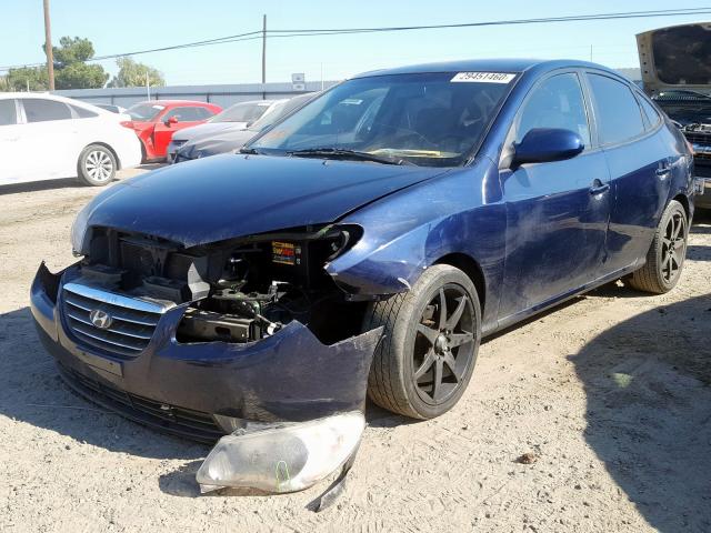 KMHDU46D48U301345 - 2008 HYUNDAI ELANTRA GLS  photo 2