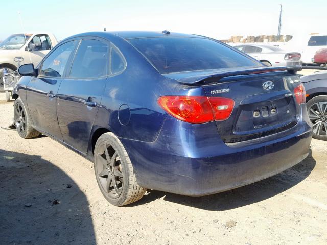 KMHDU46D48U301345 - 2008 HYUNDAI ELANTRA GLS  photo 3