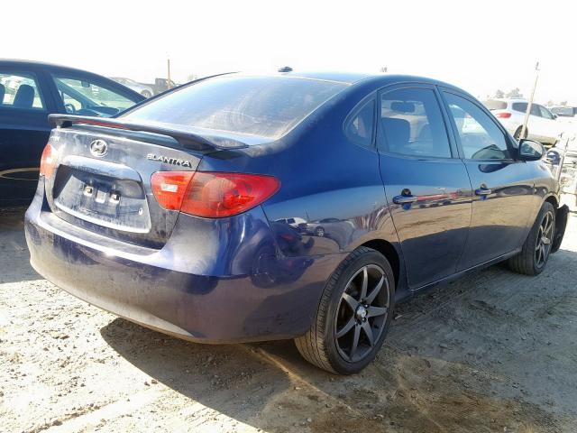 KMHDU46D48U301345 - 2008 HYUNDAI ELANTRA GLS  photo 4