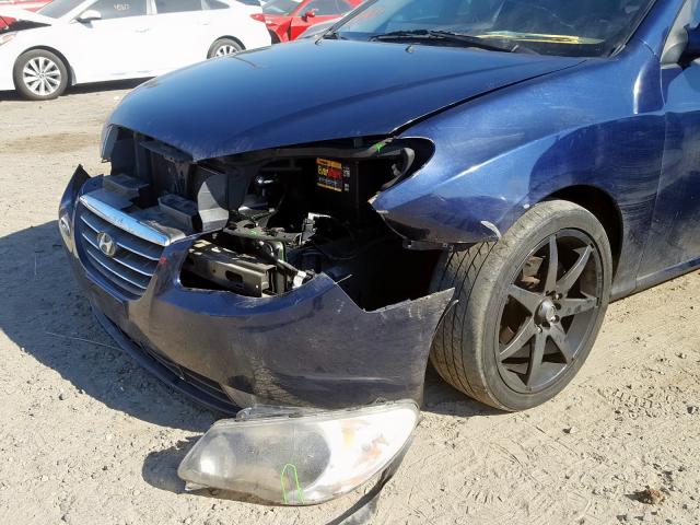 KMHDU46D48U301345 - 2008 HYUNDAI ELANTRA GLS  photo 9