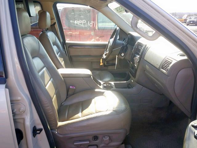 1FMZU75E35ZA44646 - 2005 FORD EXPLORER L BEIGE photo 5