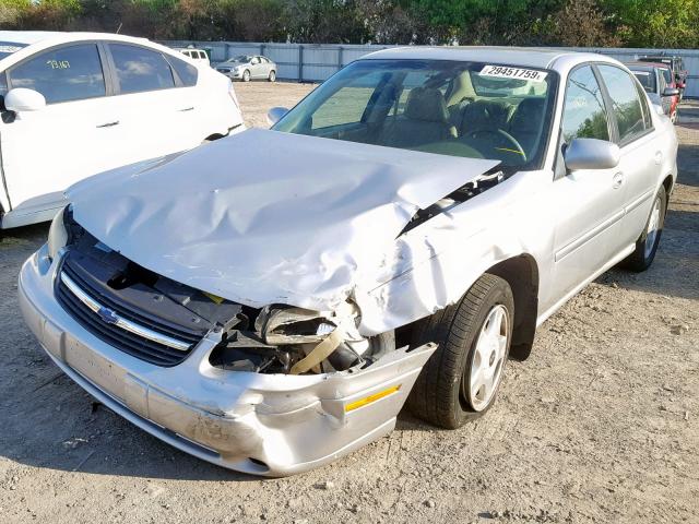1G1NE52J61M671041 - 2001 CHEVROLET MALIBU LS SILVER photo 2