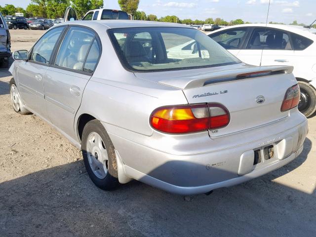1G1NE52J61M671041 - 2001 CHEVROLET MALIBU LS SILVER photo 3
