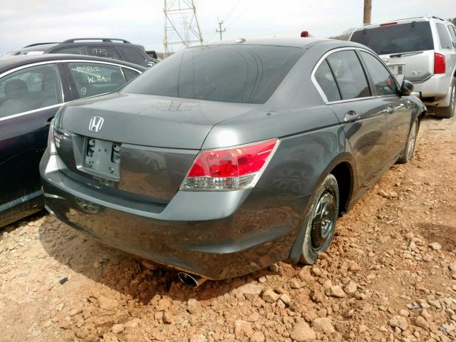 1HGCP2F89AA029575 - 2010 HONDA ACCORD EXL GRAY photo 4