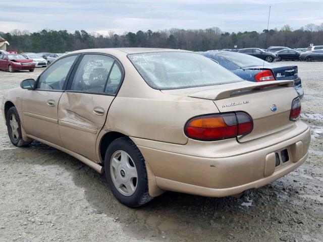 1G1NE52J616204030 - 2001 CHEVROLET MALIBU LS TAN photo 3