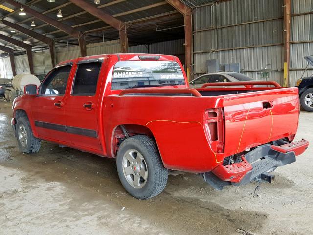 1GCDSCF97B8111071 - 2011 CHEVROLET COLORADO L RED photo 3