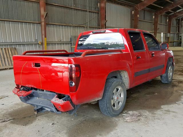 1GCDSCF97B8111071 - 2011 CHEVROLET COLORADO L RED photo 4