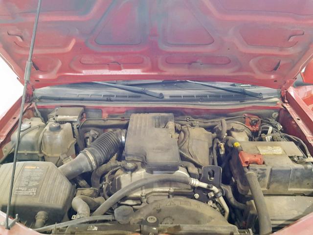 1GCDSCF97B8111071 - 2011 CHEVROLET COLORADO L RED photo 7