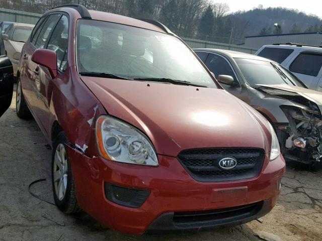 KNAFG526287149207 - 2008 KIA RONDO LX RED photo 1