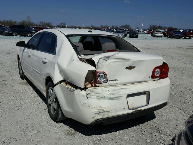 1G1ZG57B68F199810 - 2008 CHEVROLET MALIBU LS 白色 照片 3