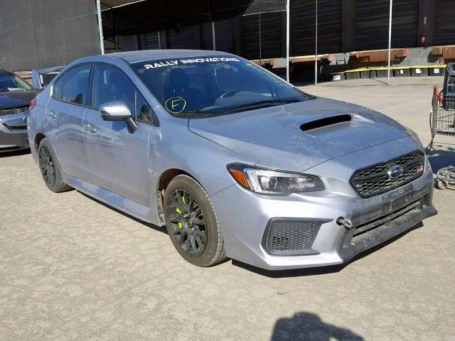 JF1VA2M66J9803928 - 2018 SUBARU WRX STI SILVER photo 1