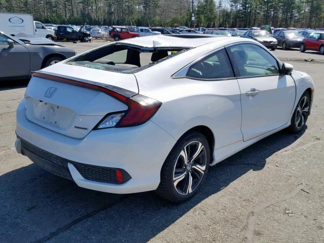 2HGFC3B95GH357972 - 2016 HONDA CIVIC TOUR WHITE photo 4