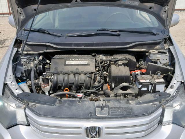 JHMZE2H78BS011937 - 2011 HONDA INSIGHT EX SILVER photo 7