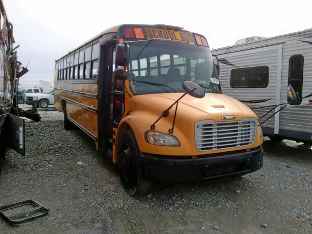 4UZABRDK08CZ15175 - 2008 FREIGHTLINER CHASSIS B2 YELLOW photo 1