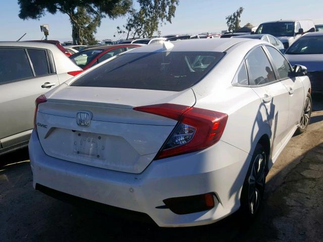 19XFC1F74GE216513 - 2016 HONDA CIVIC EXL WHITE photo 4