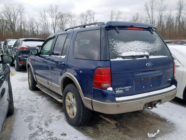 1FMDU74W84ZB05556 - 2004 FORD EXPLORER E BLUE photo 3