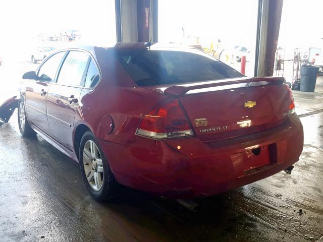 2G1WB5E39E1112479 - 2014 CHEVROLET IMPALA LIM RED photo 3