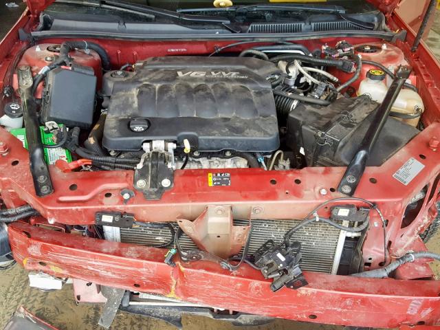 2G1WB5E39E1112479 - 2014 CHEVROLET IMPALA LIM RED photo 7