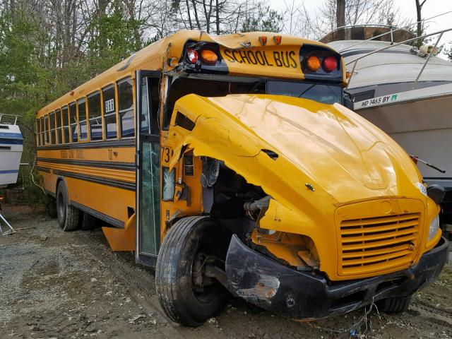 1BAKFCPH6CF286887 - 2012 BLUE BIRD SCHOOL BUS YELLOW photo 1