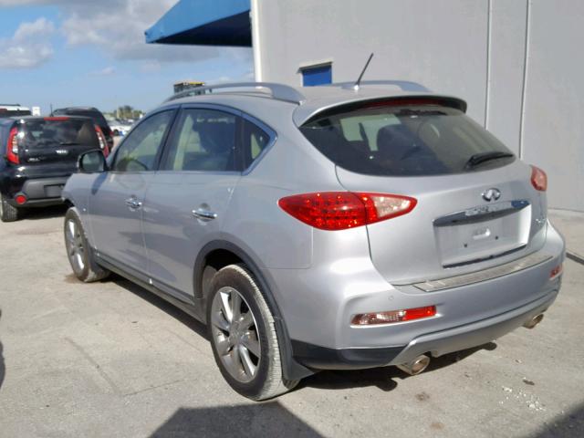 JN1BJ0RP1HM385100 - 2017 INFINITI QX50 GRAY photo 3