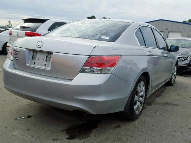 1HGCP26899A086838 - 2009 HONDA ACCORD EXL SILVER photo 4