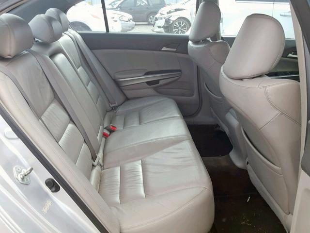 1HGCP26899A086838 - 2009 HONDA ACCORD EXL SILVER photo 6