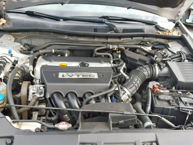 1HGCP26899A086838 - 2009 HONDA ACCORD EXL SILVER photo 7