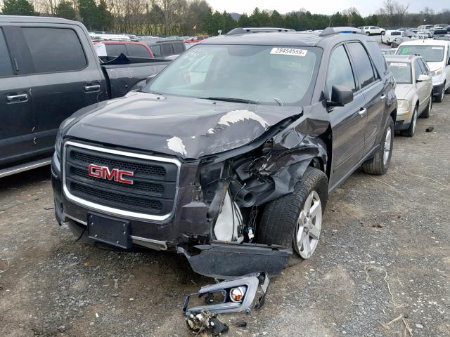 1GKKVPKD7FJ333631 - 2015 GMC ACADIA SLE CHARCOAL photo 2