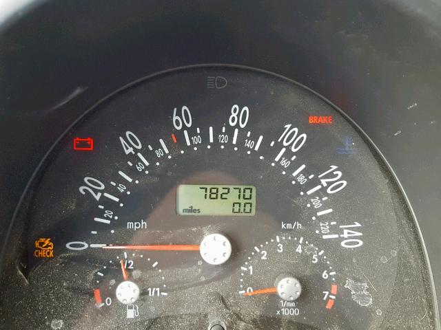 3VWBB61C6WM050869 - 1998 VOLKSWAGEN NEW BEETLE Blau Foto 8