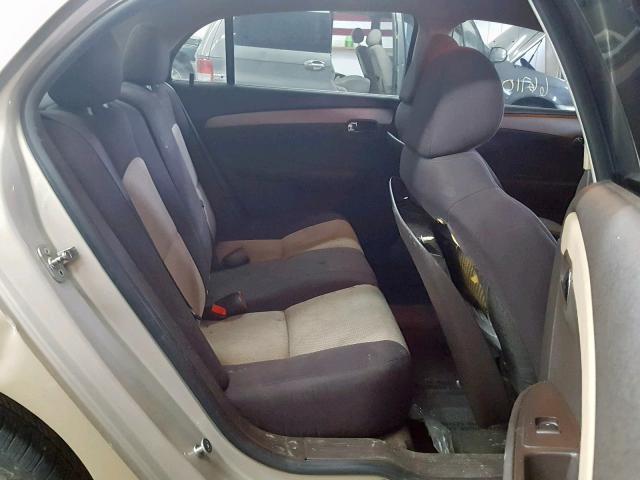 1G1ZC5E04CF143774 - 2012 CHEVROLET MALIBU 1LT 金色 照片 6