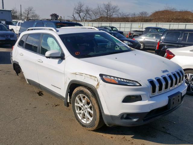 1C4PJLCB7EW148709 - 2014 JEEP CHEROKEE L WHITE photo 1