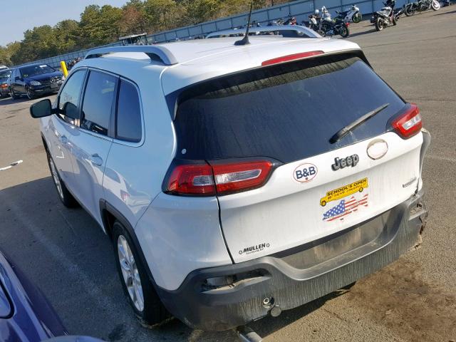 1C4PJLCB7EW148709 - 2014 JEEP CHEROKEE L WHITE photo 3