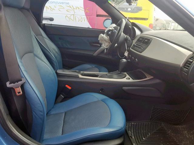 4USBT33545LS58367 - 2005 BMW Z4 2.5 BLUE photo 5