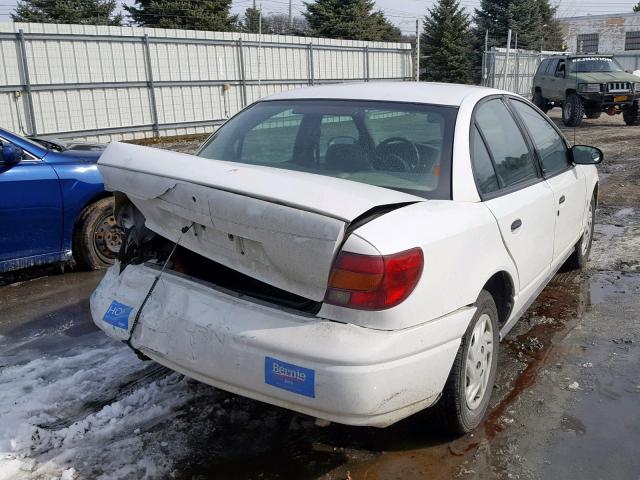 1G8ZF52882Z157452 - 2002 SATURN SL WHITE photo 4