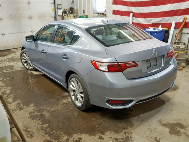 19UDE2F33GA002024 - 2016 ACURA ILX BASE SILVER photo 3