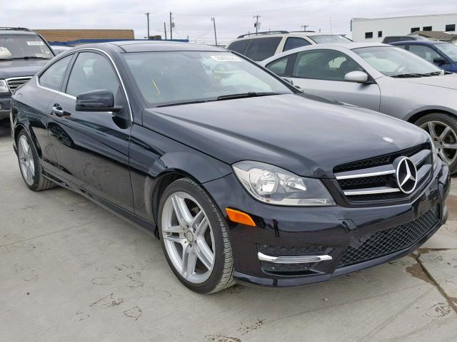 WDDGJ4HB6EG253286 - 2014 MERCEDES-BENZ C 250 BLACK photo 1