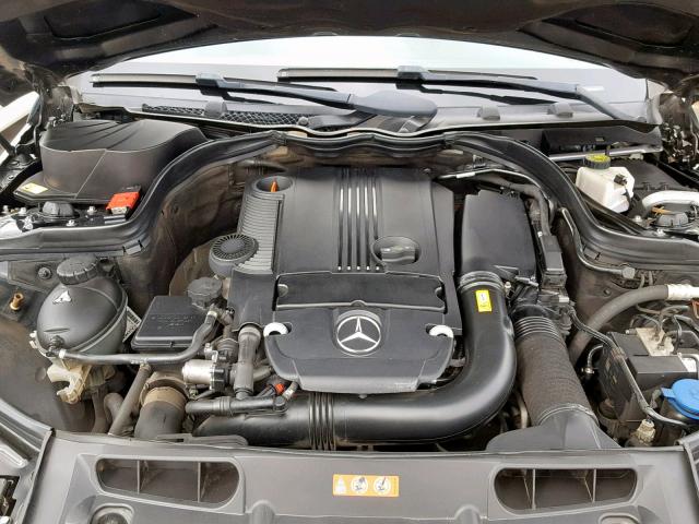 WDDGJ4HB6EG253286 - 2014 MERCEDES-BENZ C 250 BLACK photo 7