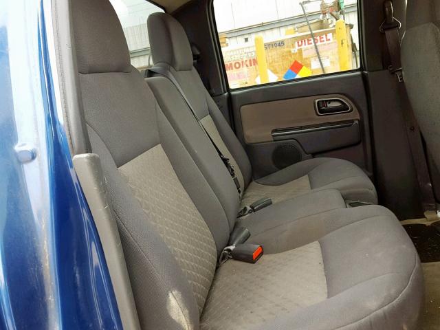 1GTDT136X58229440 - 2005 GMC CANYON BLUE photo 6