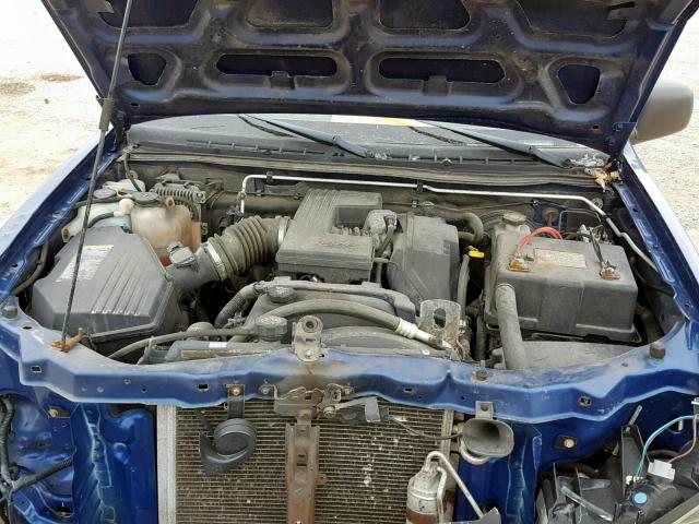 1GTDT136X58229440 - 2005 GMC CANYON BLUE photo 7