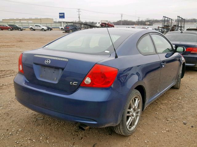 JTKDE167550029460 - 2005 TOYOTA SCION TC ლურჯი ფოტო 4