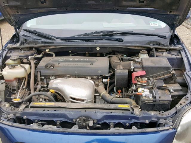 JTKDE167550029460 - 2005 TOYOTA SCION TC ლურჯი ფოტო 7