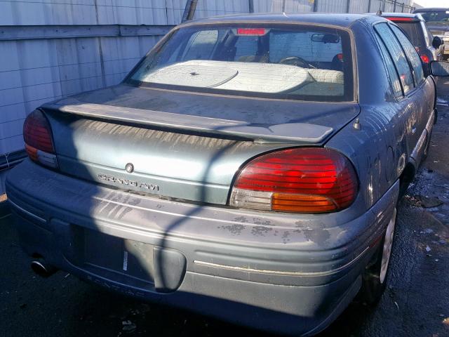 1G2NE52T0WC774319 - 1998 PONTIAC GRAND AM S GREEN photo 3